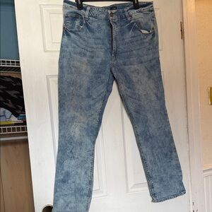 City Streets Light Blue Slim Straight Jeans 38x30
